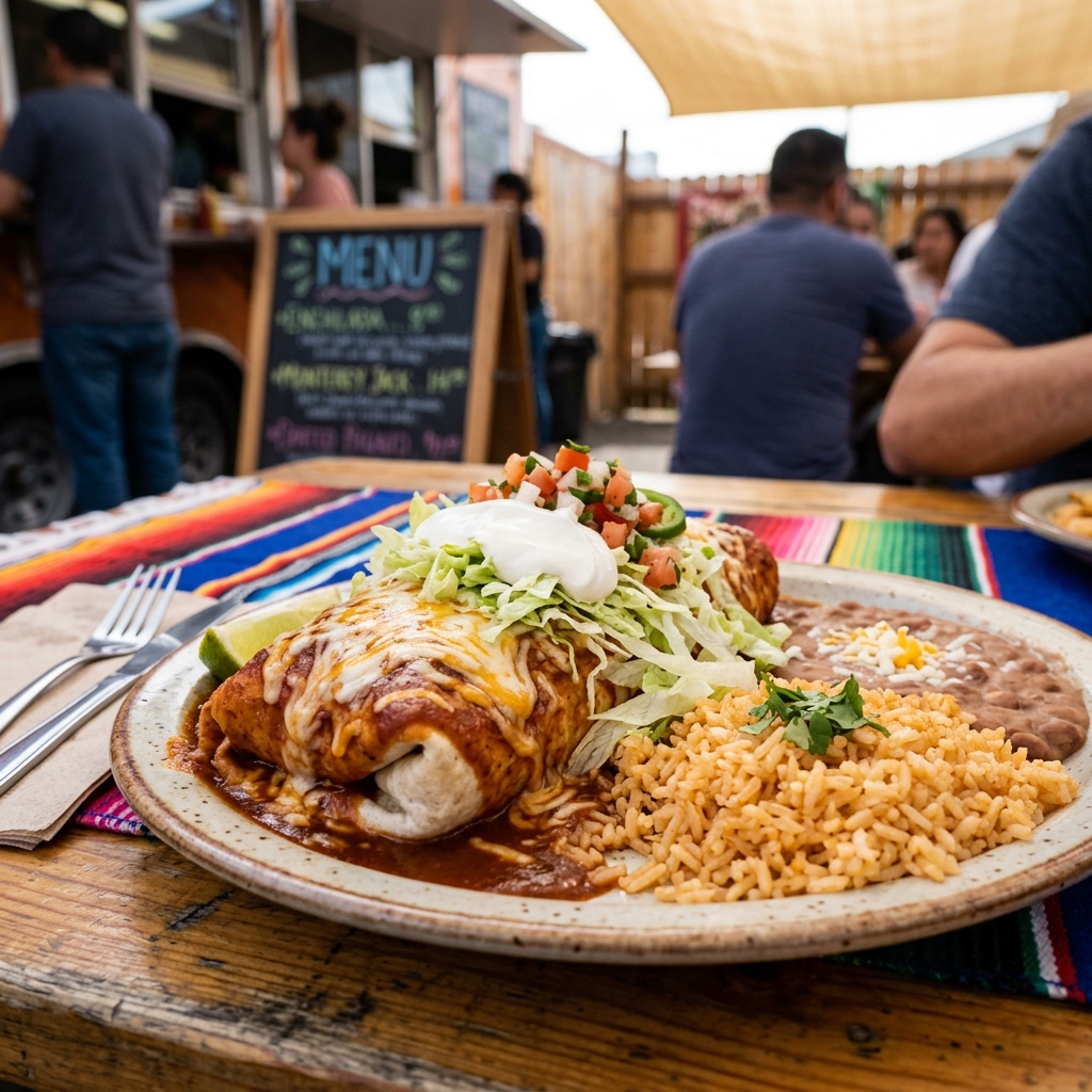 Enchilada Burrito